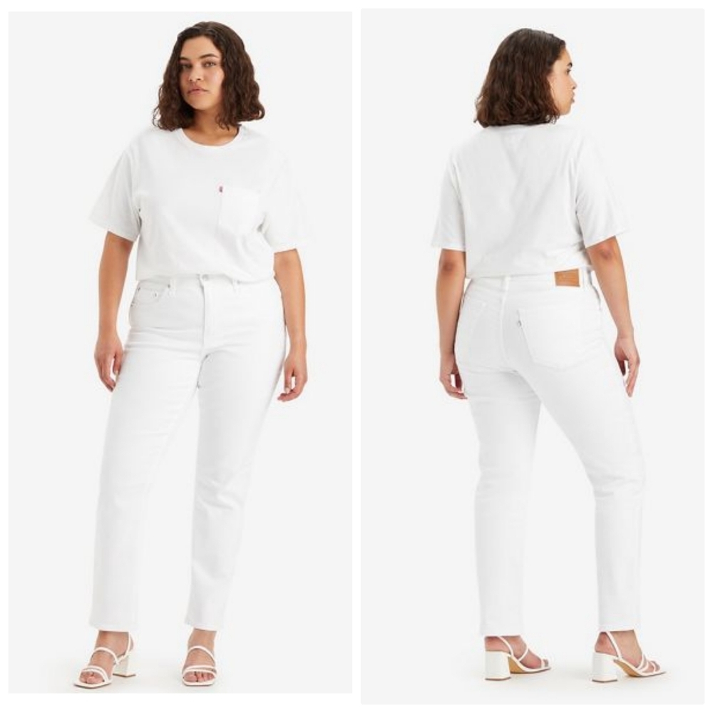 Levi's High Rise Straight Jeans